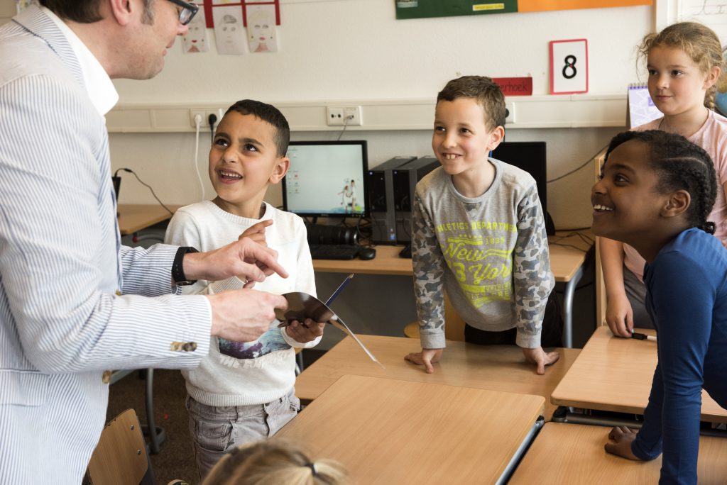 In de klas van Ruben Prins