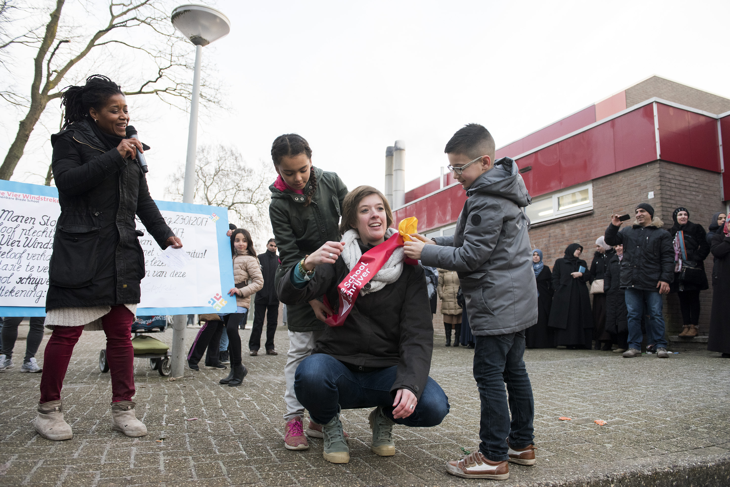 Maren Stoffels Schoolschrijver op de Vier Windstreken